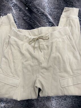 Original Use Beige Jogger Sweatpants